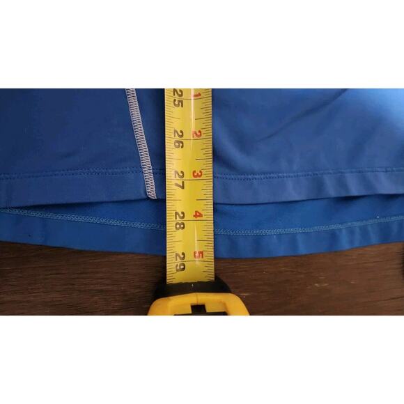 Marmot Shirt Men's Large Blue Two Tone Tech Lightweight ¼ Zip Pullover Baselayer - Picture 10 of 15